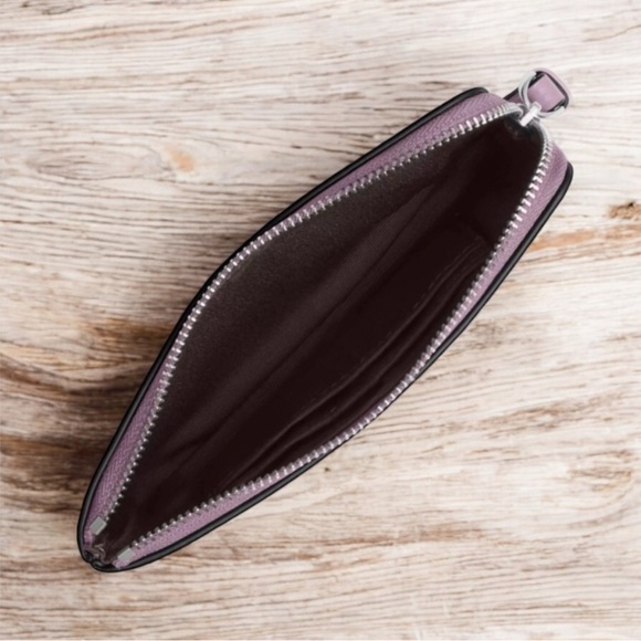 Coach Corner Zip Wristlet - Picture 2 of 2